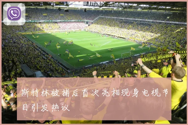 斯特林被捕后首次亮相现身电视节目引发热议